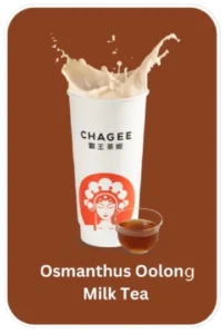 Chagee Osmanthus OoLong Jing Milk Tea