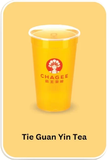 Chagee Menu Tie Guan Yin Tea